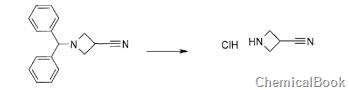 Preparation of 3-acetonitrilecyclobutylamine hydrochloride-2