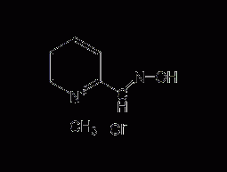 2-pyridine aldehyde oxime methyl chloride structural formula