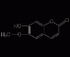 Structural formula of Scopolamine