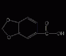 Piperic acid structural formula