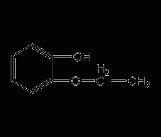 O-ethoxyphenol structural formula