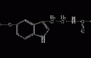 Melatonin structural formula