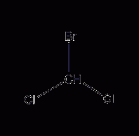 Bromedichloromethane Structural Formula