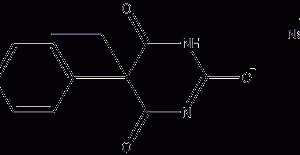 Phenobarbital Sodium Structural Formula