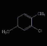 2-Chloro-p-xylene structural formula